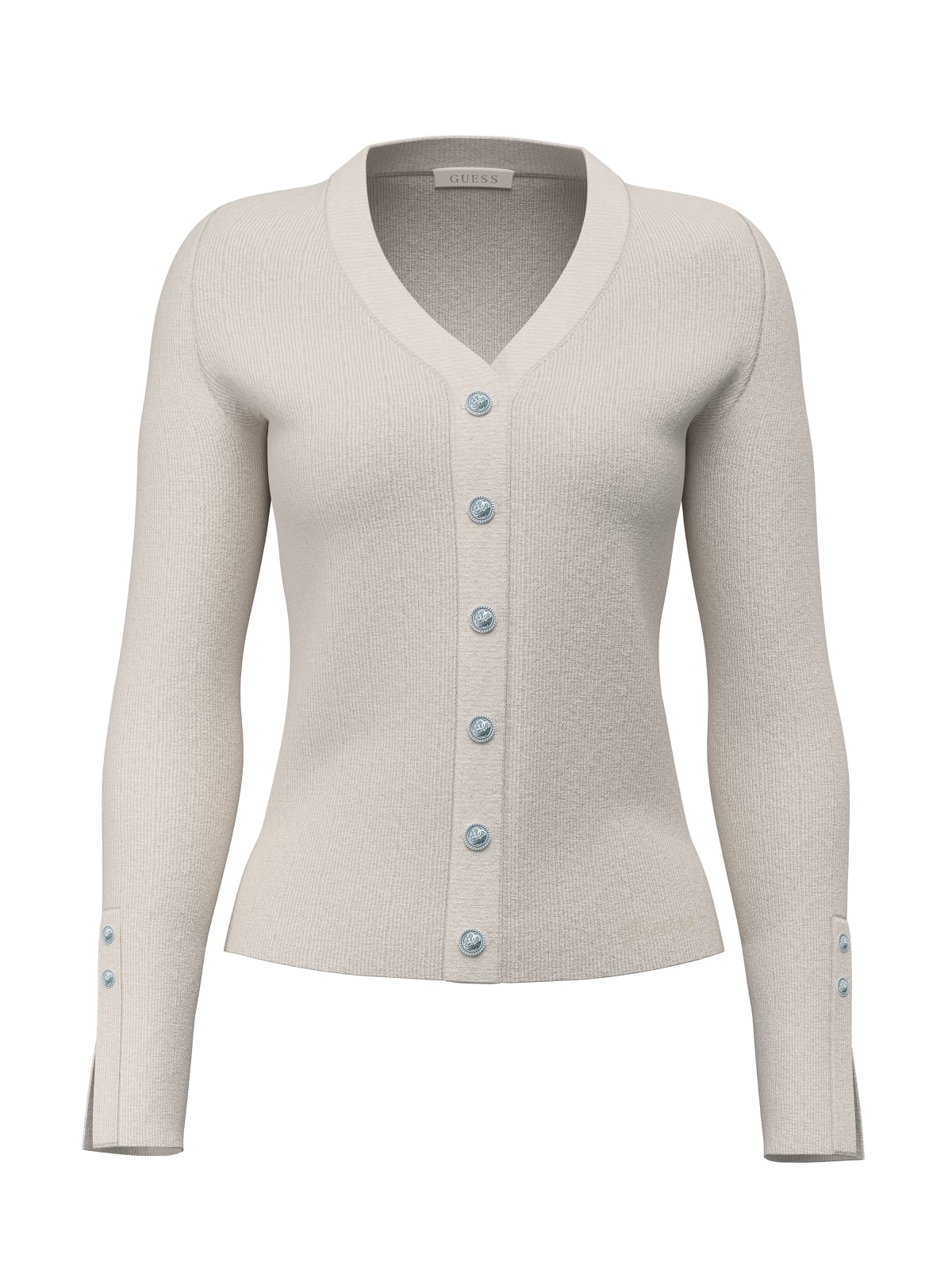 GUESS  -  Cardigan scollo a v  -  w6yr11z0950