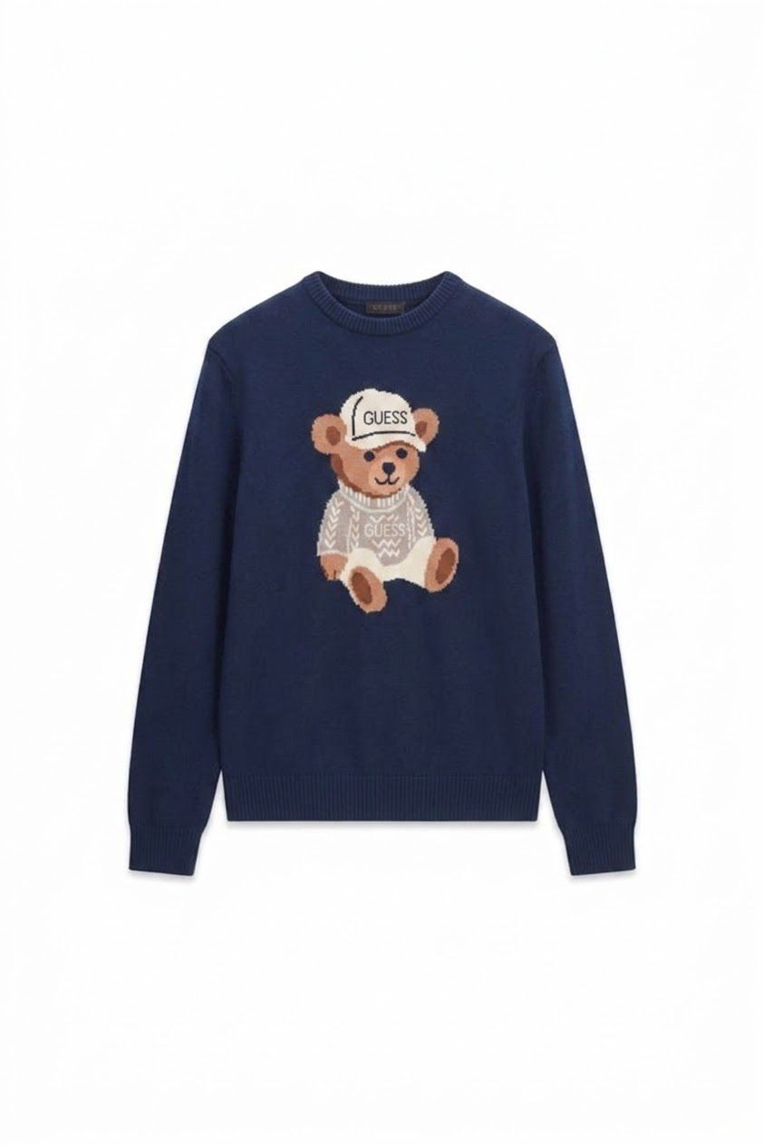 GUESS  -  Maglione orsetto  -  w6br84z1927