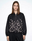 giorgia e johns  -  Bomber con ricami  -  60144a