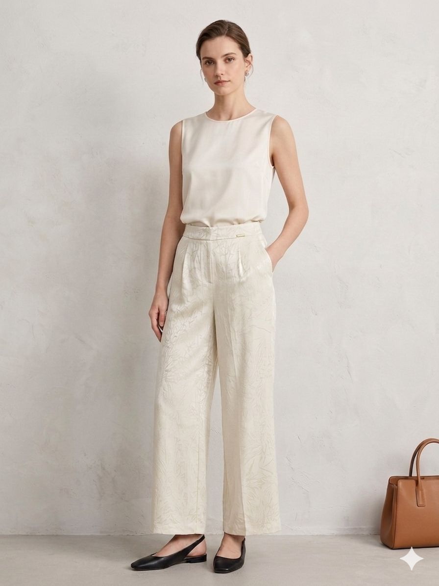 influencer italia  -  pantalone largo  -  05Y158