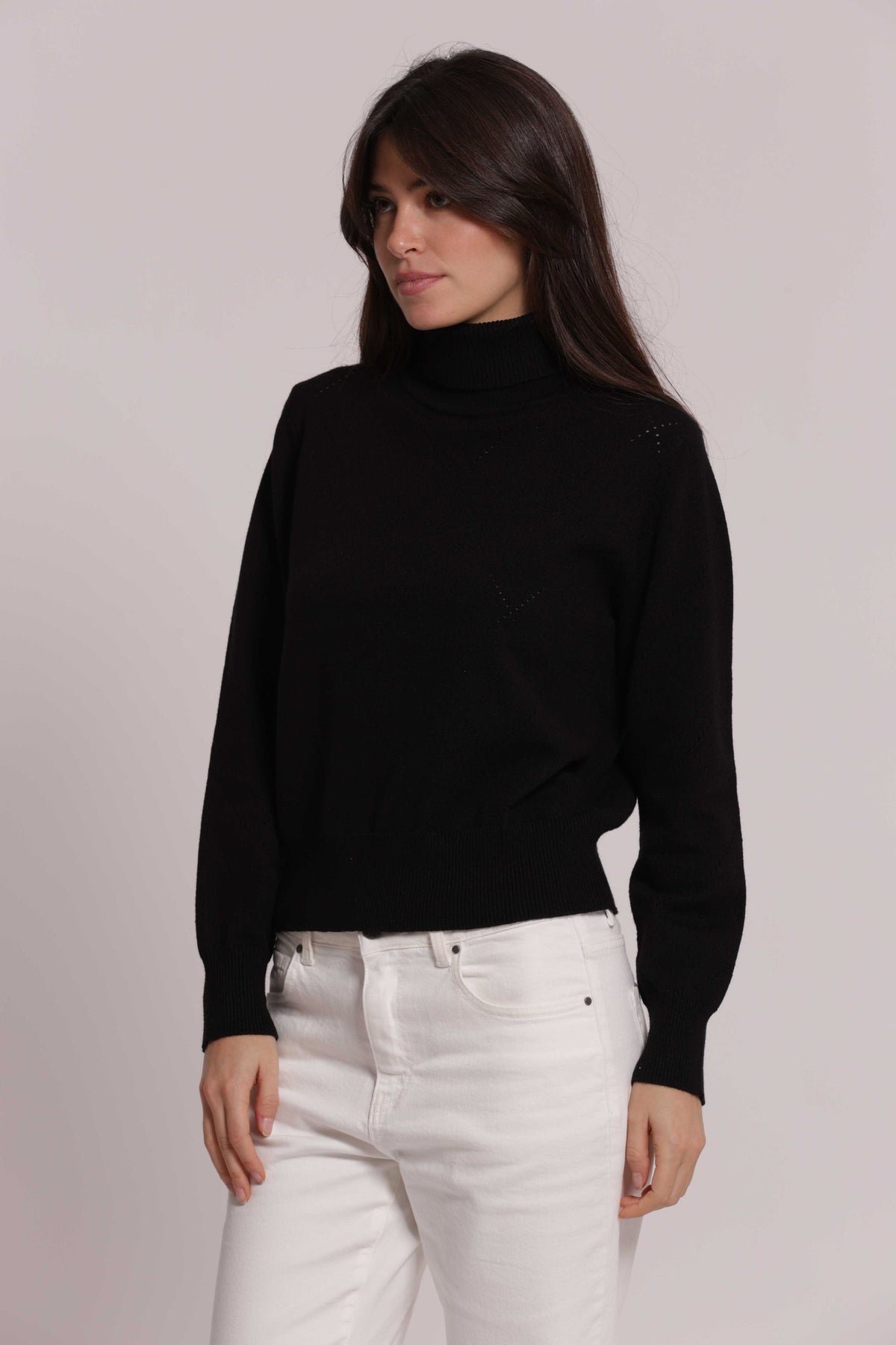 mimi mua  -  maglioncino collo alto  -  afap-3803