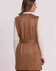 mimi mua  -  gilet lungo  -  esap-6717