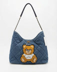 scrilù  -  Borsa a spalla con catena 
dimensioni:34x39x13  -  saccaors