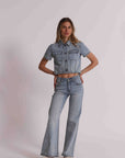 mimi mua  -  Maglia denim  -  ZDAO-6634