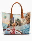 ynot  -  Borsa Shopping Medium Yes Bag Stampa Capri
L 35,00 x P 15,50 x H 23,00  -  YES708S6
