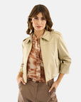 giorgia e johns  -  Giubbino in eco pelle  -  30036
