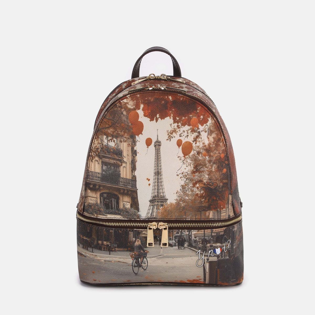 ynot  -  Yes Bag Zaino Stampa Città
dimensioni:L 25,00 x P 13,00 x H 32,00  -  yes648f7