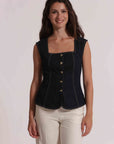 mimi mua  -  Top denim  -  ZDAO-6632