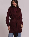 mimi mua  -  gilet lungo  -  esap-6717