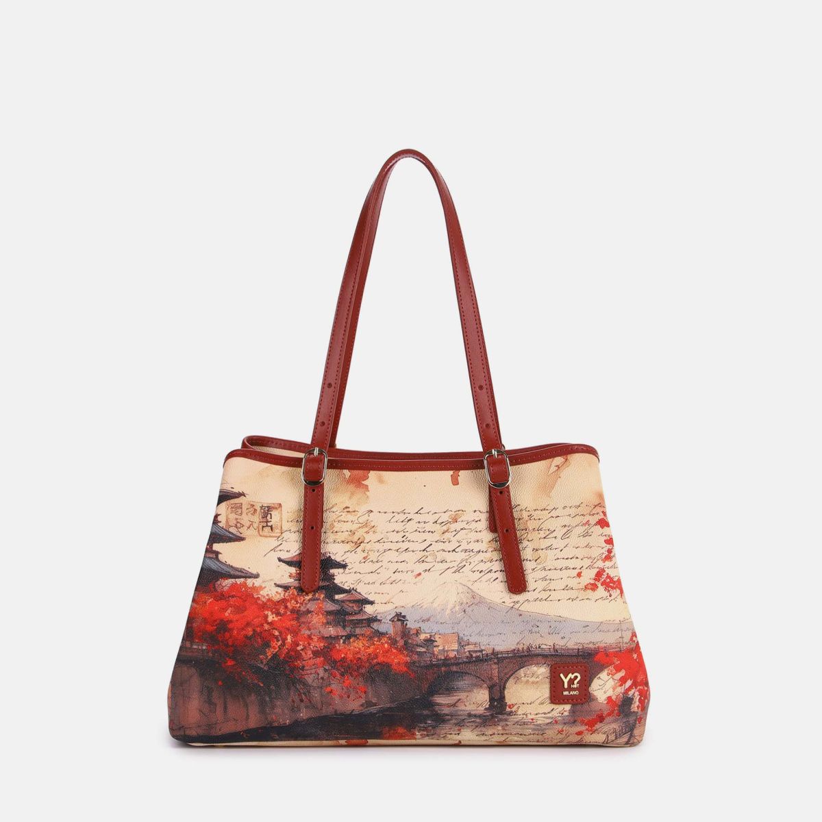 ynot  -  Yes Bag Borsa Tote Grande Stampa Città
dimensioni:L 38,00 x P 14,00 x H 23,50  -  yes723f7