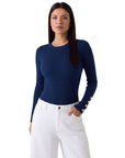 GUESS  -  maglione leggero manica lunga  -  w6yr09z0948