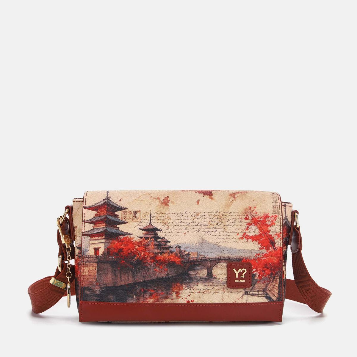 ynot  -  borsa stampa città
dimensioni:L 25,00 x P 8,00 x H 16,00  -  yes720f7