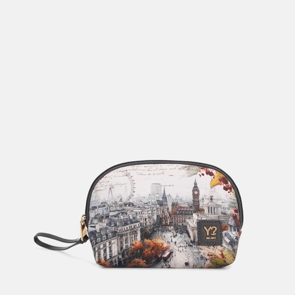 ynot  -  Yes Bag Beauty Case Grande Stampa Città
dimensioni: L 22,00 x P 5,00 x H 14,00  -  yes652f7