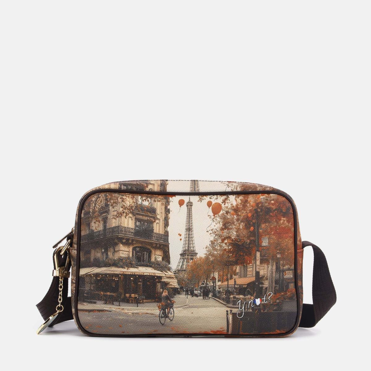 ynot  -  Yes Bag Borsa A Tracolla Stampa Città
dimensioni:L 26,50 x P 8,00 x H 17,50  -  yes440f7