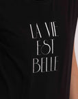 mimi mua  -  Shirt "la vie est belle"  -  SHAO-1140