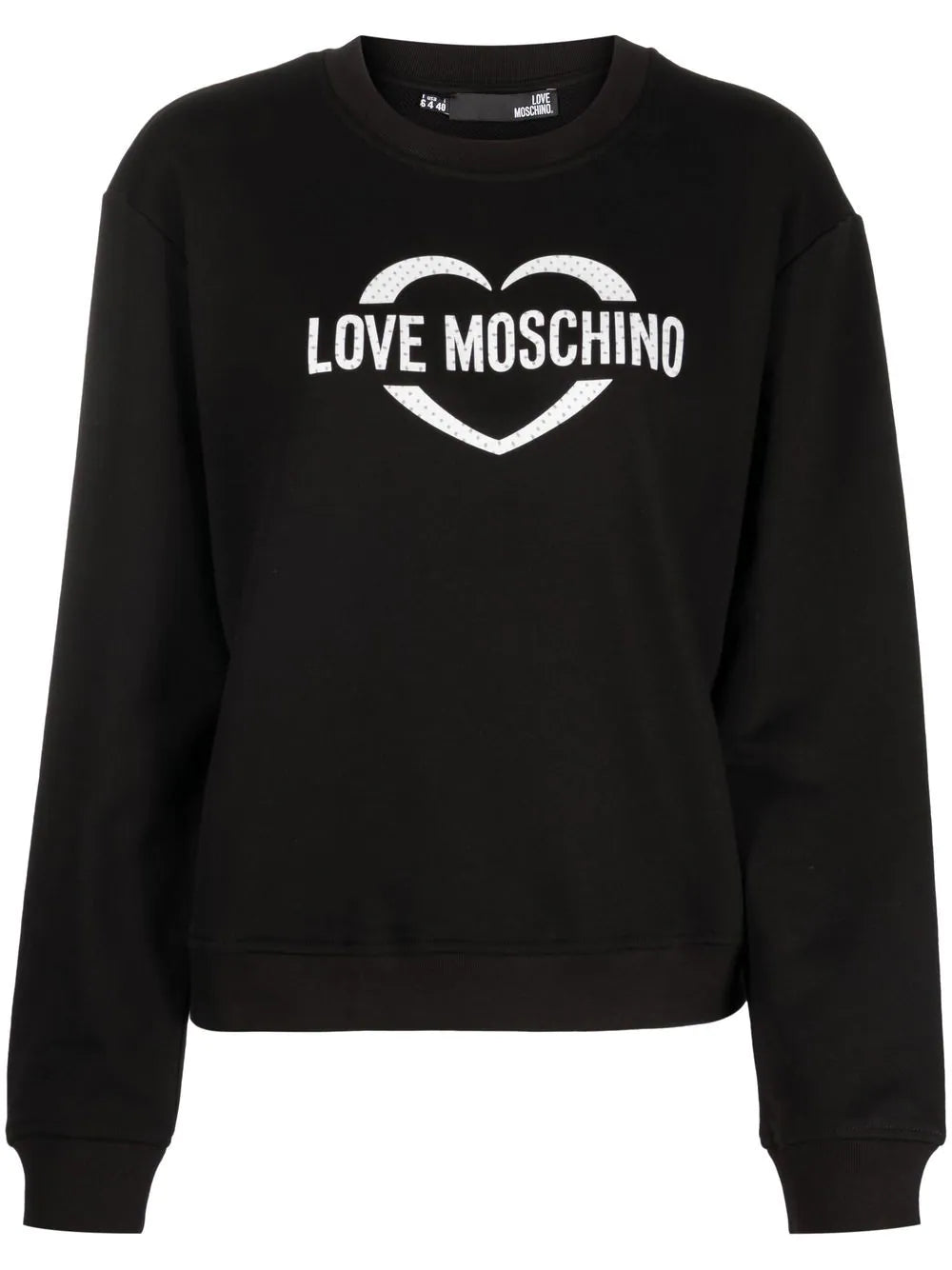 Felpa Love Moschino W630655M4055 Nero