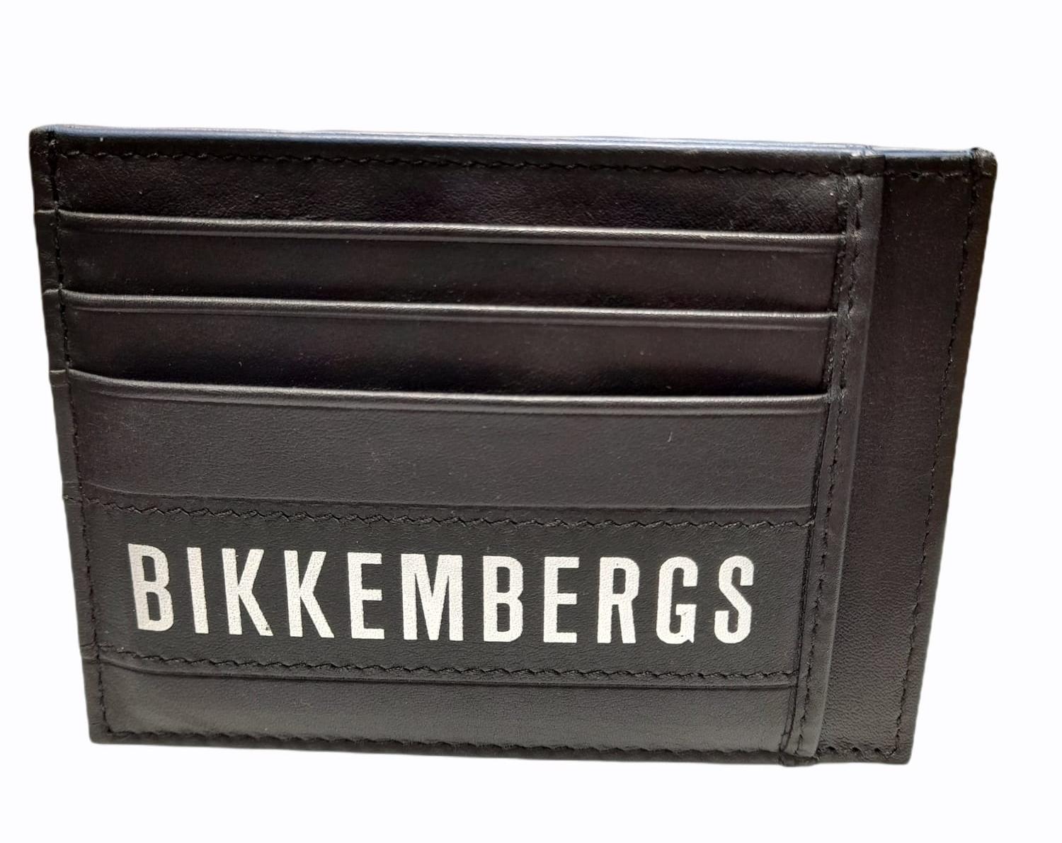 Portacarte Bikkembergs E4BPME1I303D38 Nero